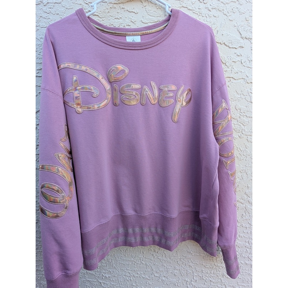 Walt Disney World 50th Pink Pullover Earidescent Size‎ XL